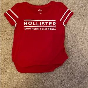 Red Hollister shirt